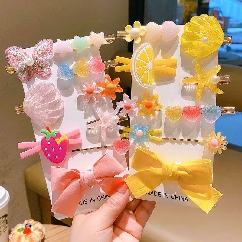  Set Kẹp Tóc Ngôi Sao Biển Và Nơ 