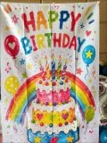  Tấm Vải Trang Trí Happy Birthday 
