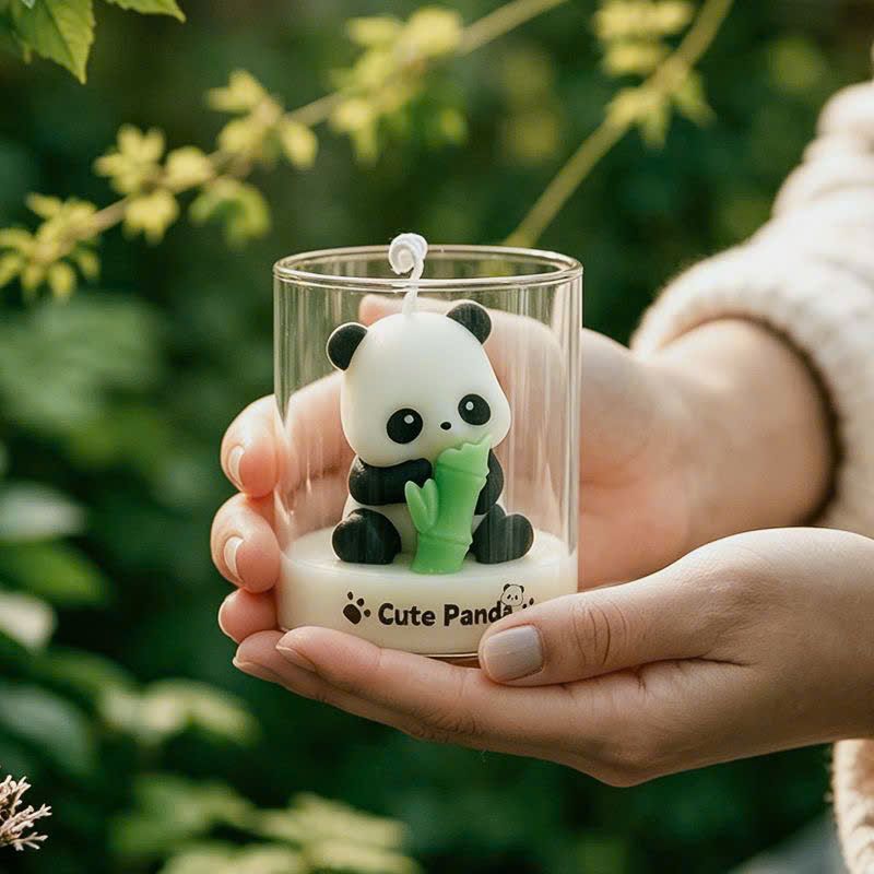  Nến Thơm Gấu Trúc Dễ Thương 