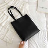  Túi Tote Da PU Tối Giản Với Thiết Kế Trơn 