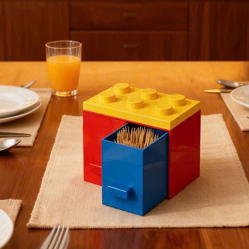  Hộp Đựng Tăm Dạng Lego 