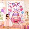  Tấm Vải Trang Trí Happy Birthday 
