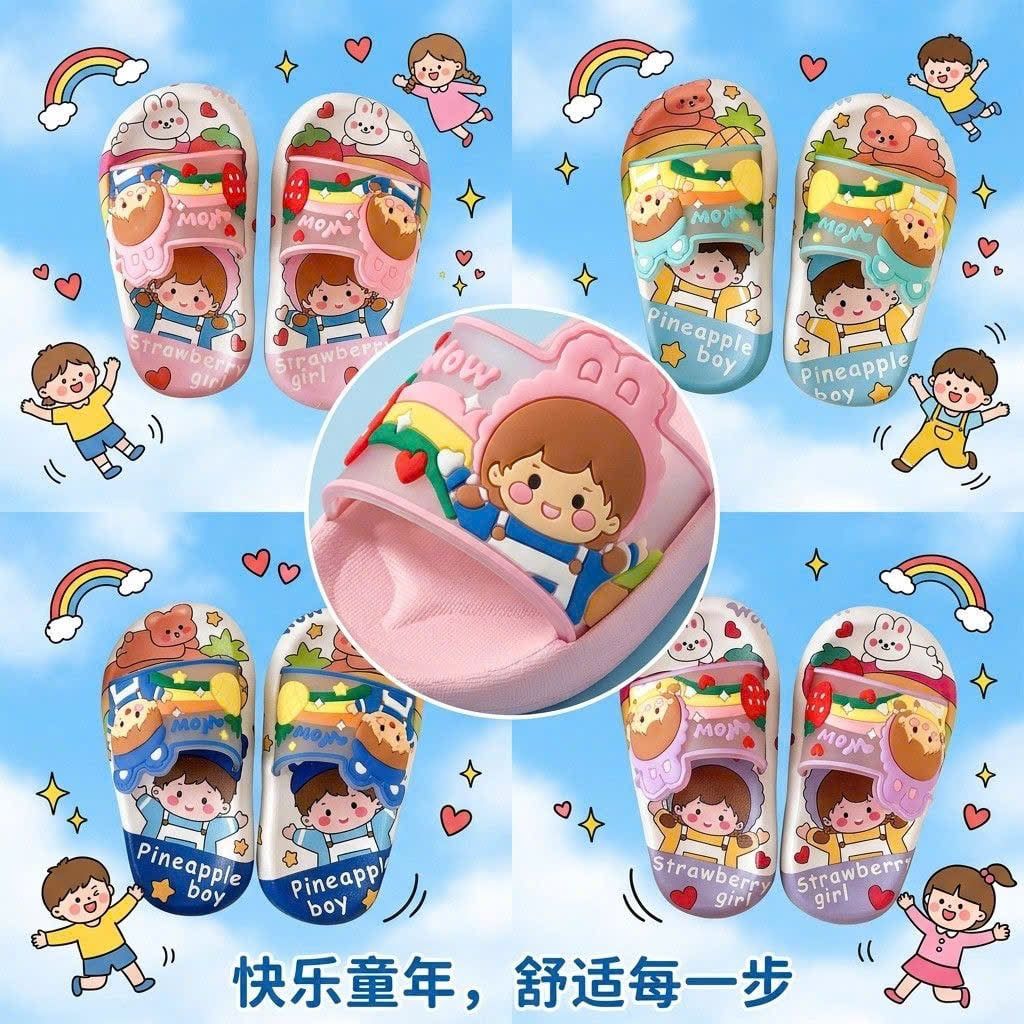  Dép Cầu Vòng Bé Trai / Bé Gái 