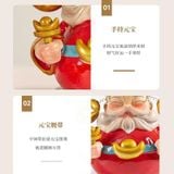  Tượng Lật Đật Tứ Hỷ Thần Tài 