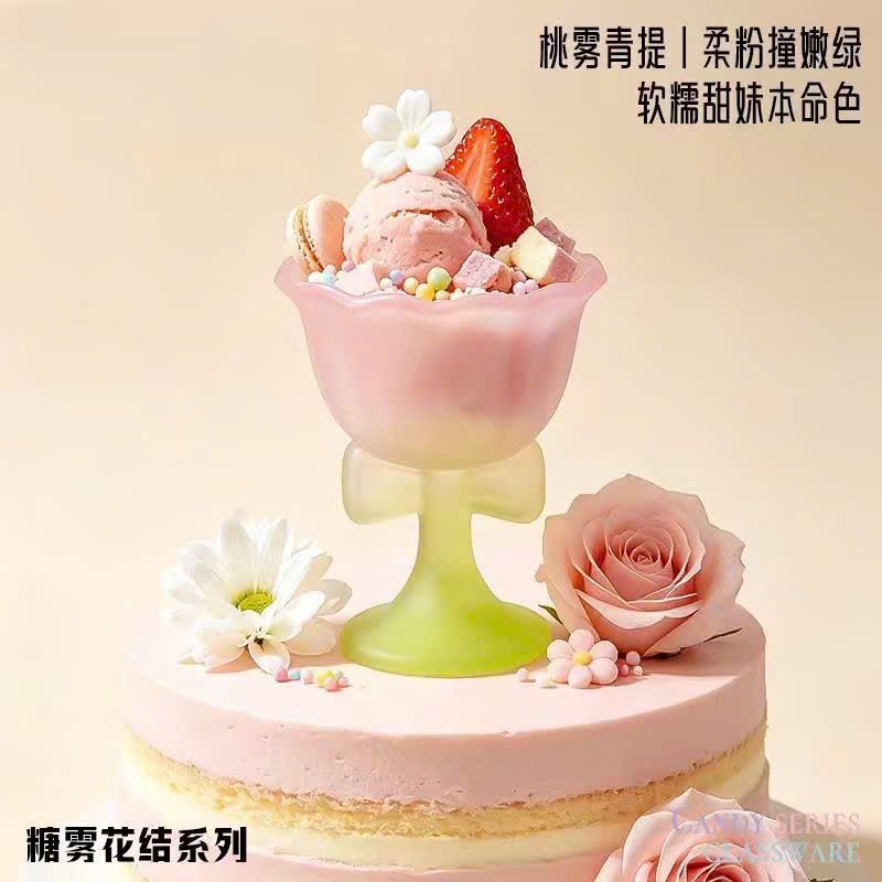  Cốc Chuyển Màu Đựng Món Tráng Miệng 