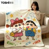  Chăn Flannel Họa Tiết Shin-Chan 