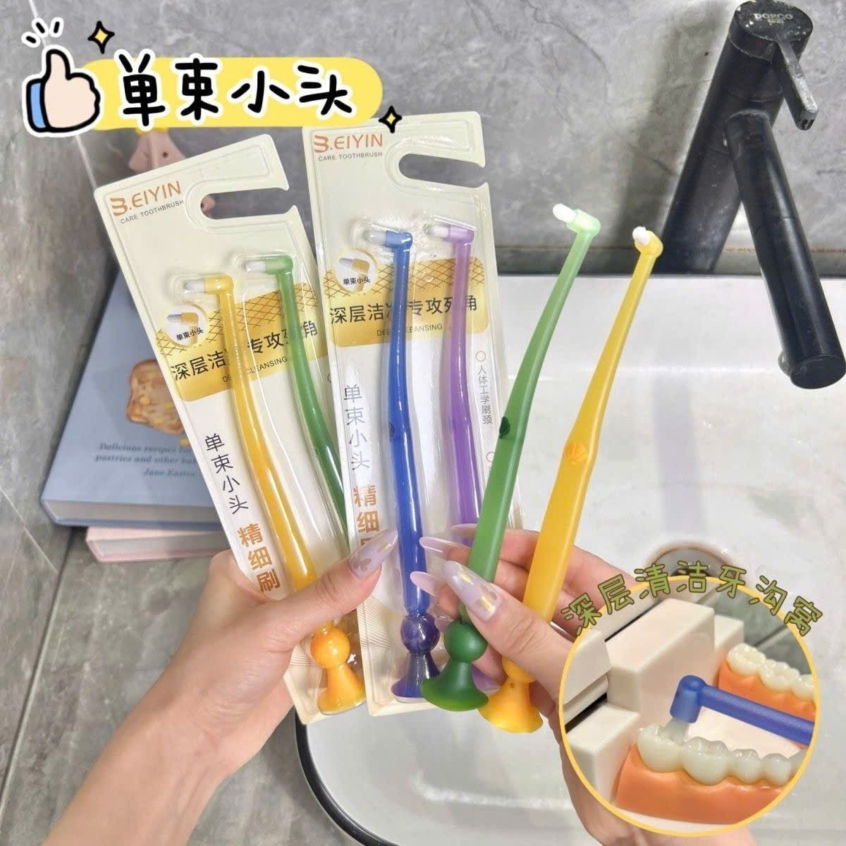  Bàn Chải Đánh Kẻ Răng 