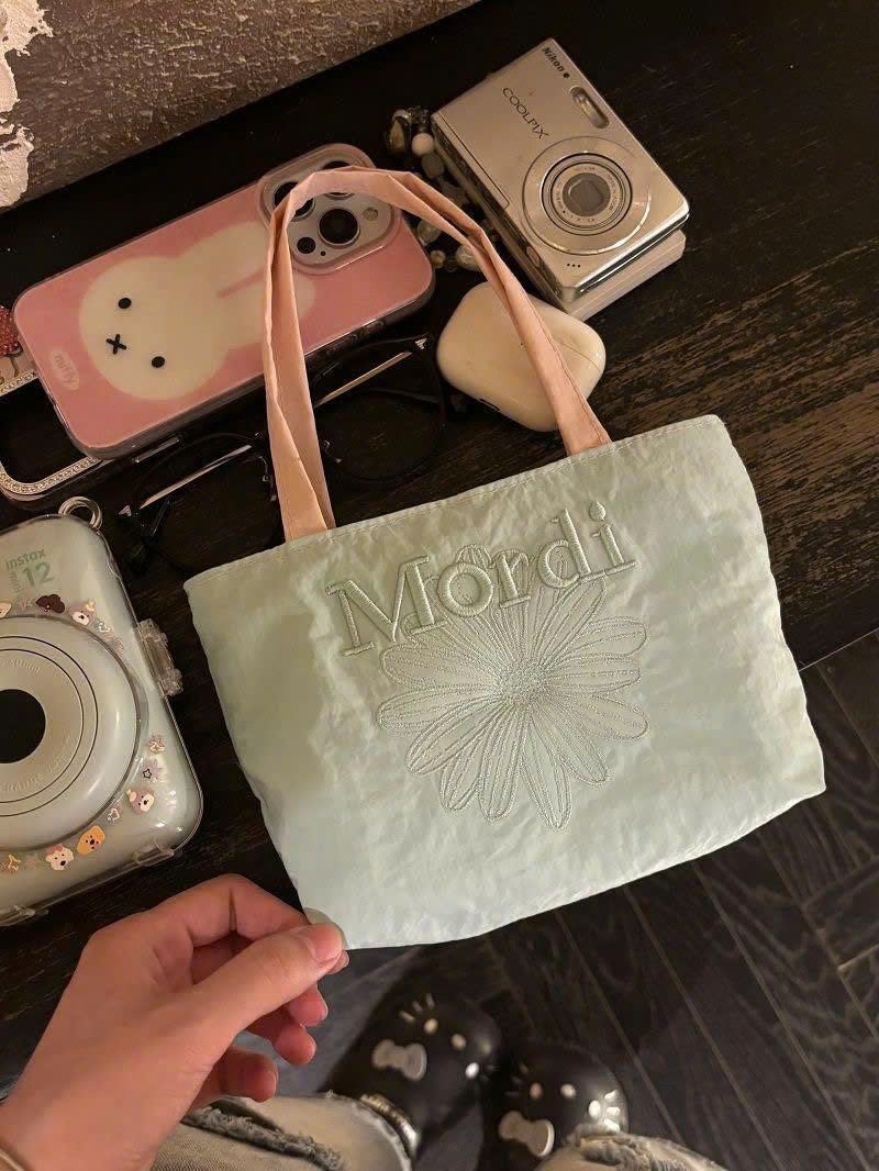  Túi Tote Vải Phao Mini  Mordi 