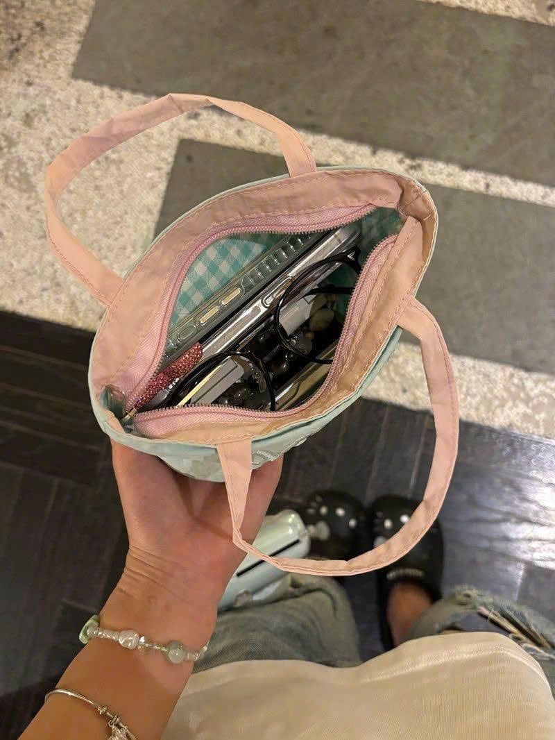  Túi Tote Vải Phao Mini  Mordi 