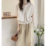  Áo Phông Ren Họa Tiết 