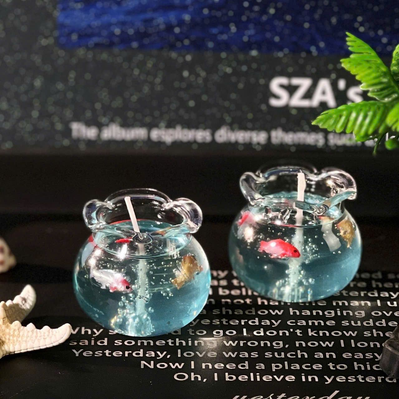  Nến Thơm Bể Cá Siêu Dễ Thương 