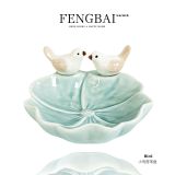  Dĩa Sứ Đôi Chin Đựng Trang Sức 