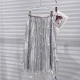  Chân Váy Ren Lưới Hoạ Tiết Hoa 