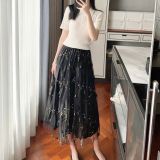  Chân Váy Ren Lưới Hoạ Tiết Hoa 