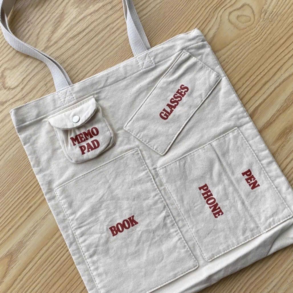  Túi Vải Nhiều Ngăn Tiện Dụng 