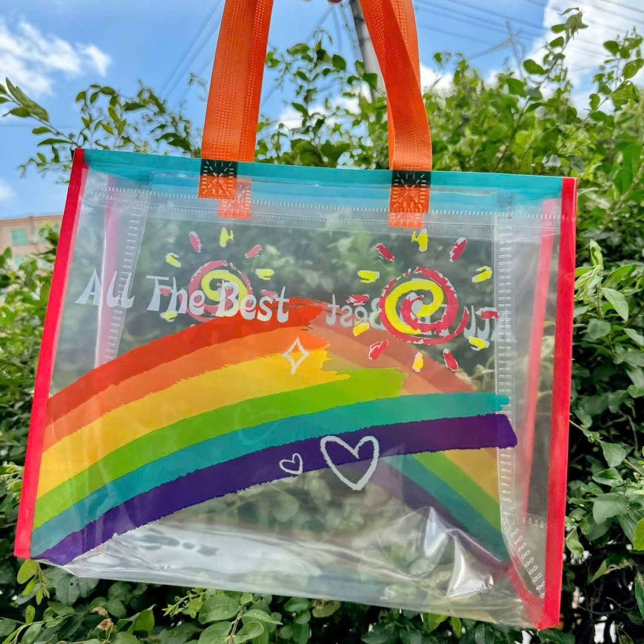  Túi Tole Đeo Vai Cầu Vồng 