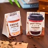  Lịch Mini 2026 Mẫu Cà Phê 