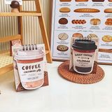  Lịch Mini 2026 Mẫu Cà Phê 