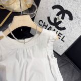  Áo Sơ Mi Kiểu Cổ Trễ Vai Có Bèo 