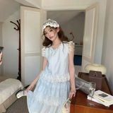  Váy Voan Tầng Xinh Xắn 