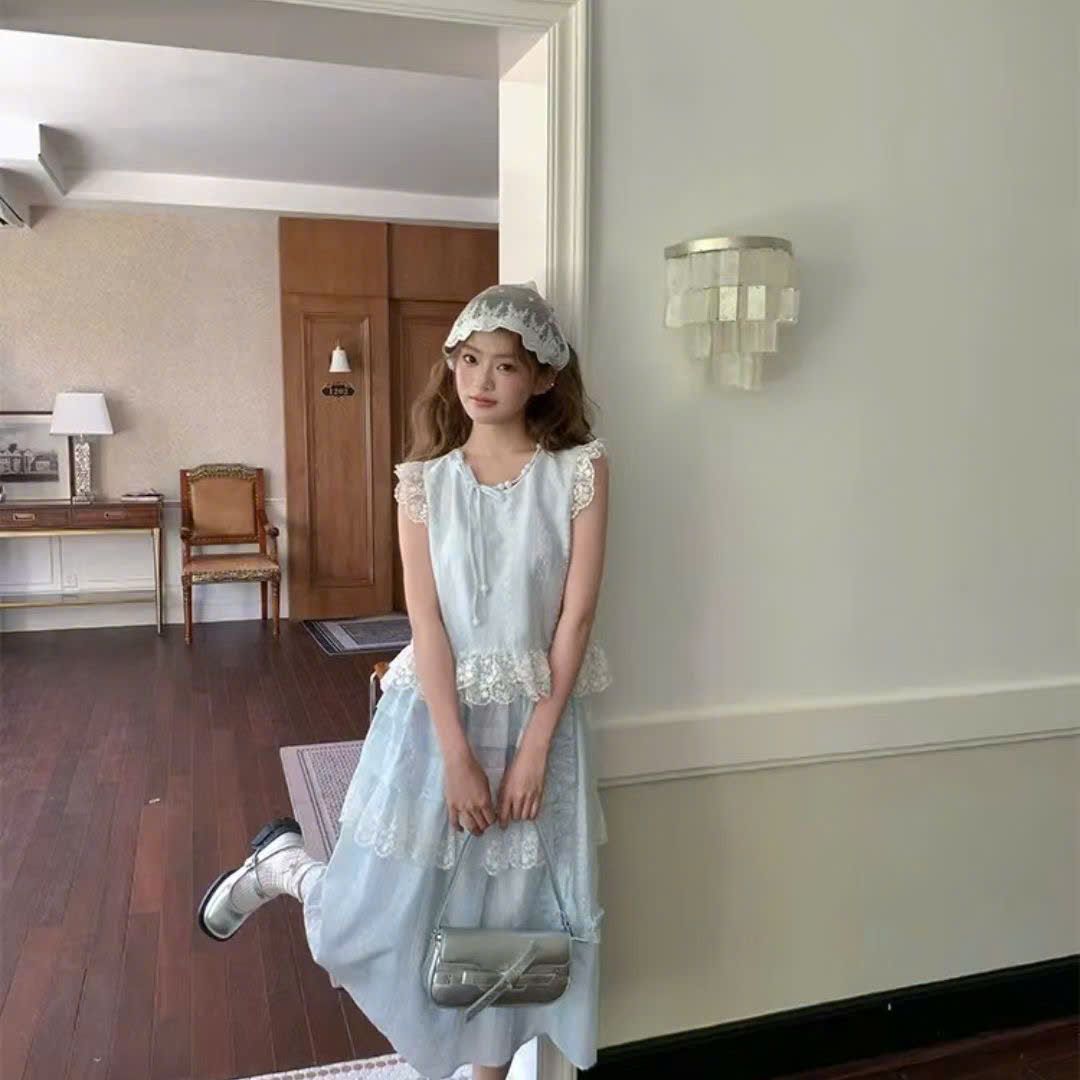  Váy Voan Tầng Xinh Xắn 