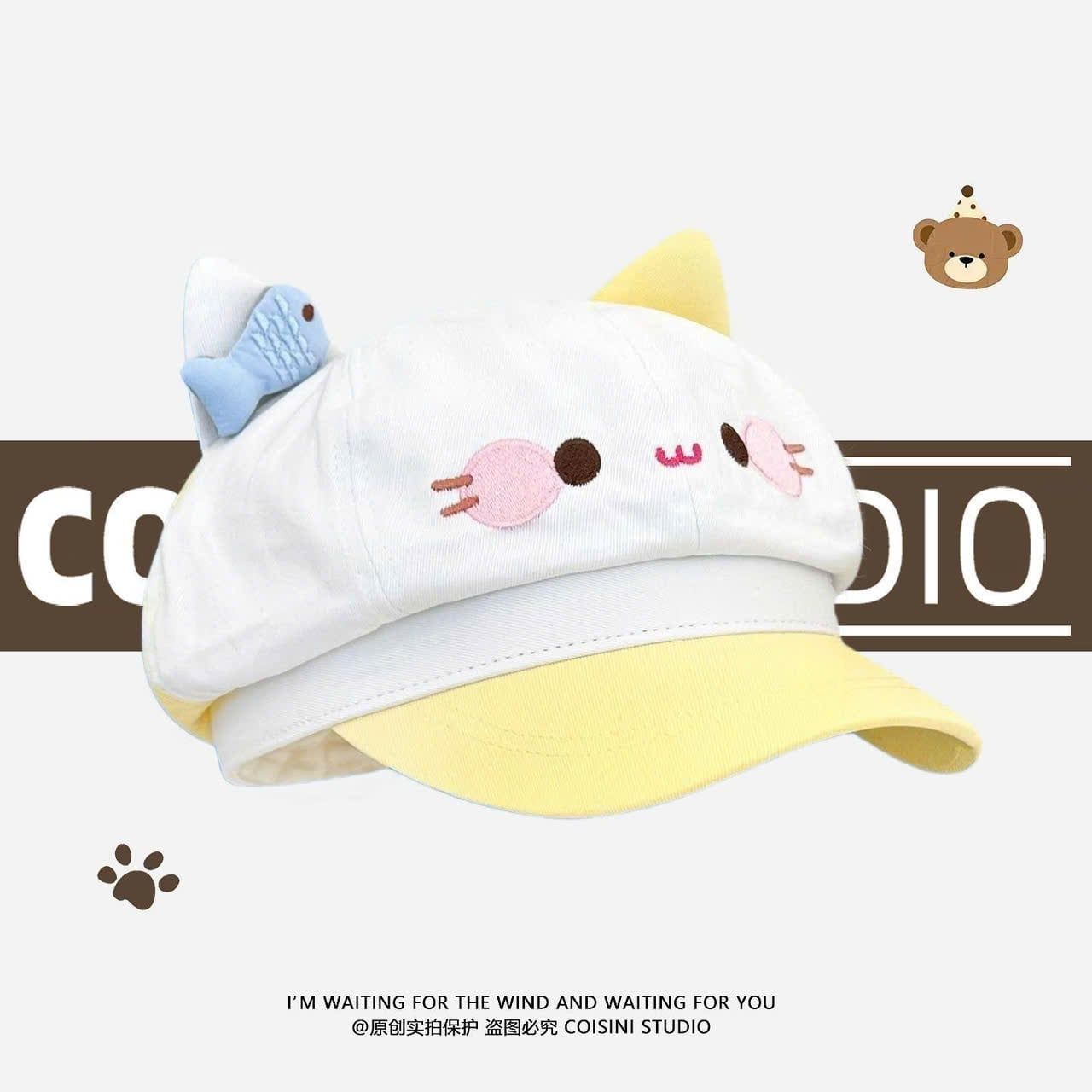  Mũ Nồi Có Vành Unisex 