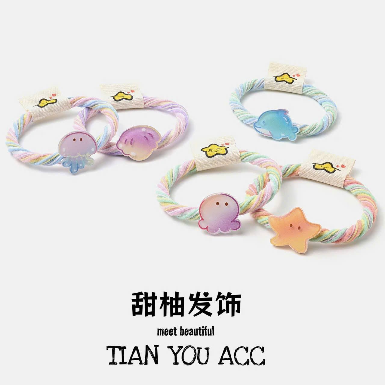  Set Dây Cột Tóc Dopamine 