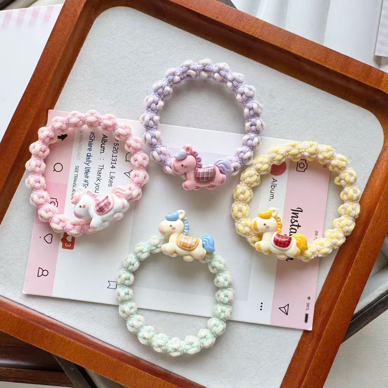  Dây Cột Tóc Tiện Lợi 