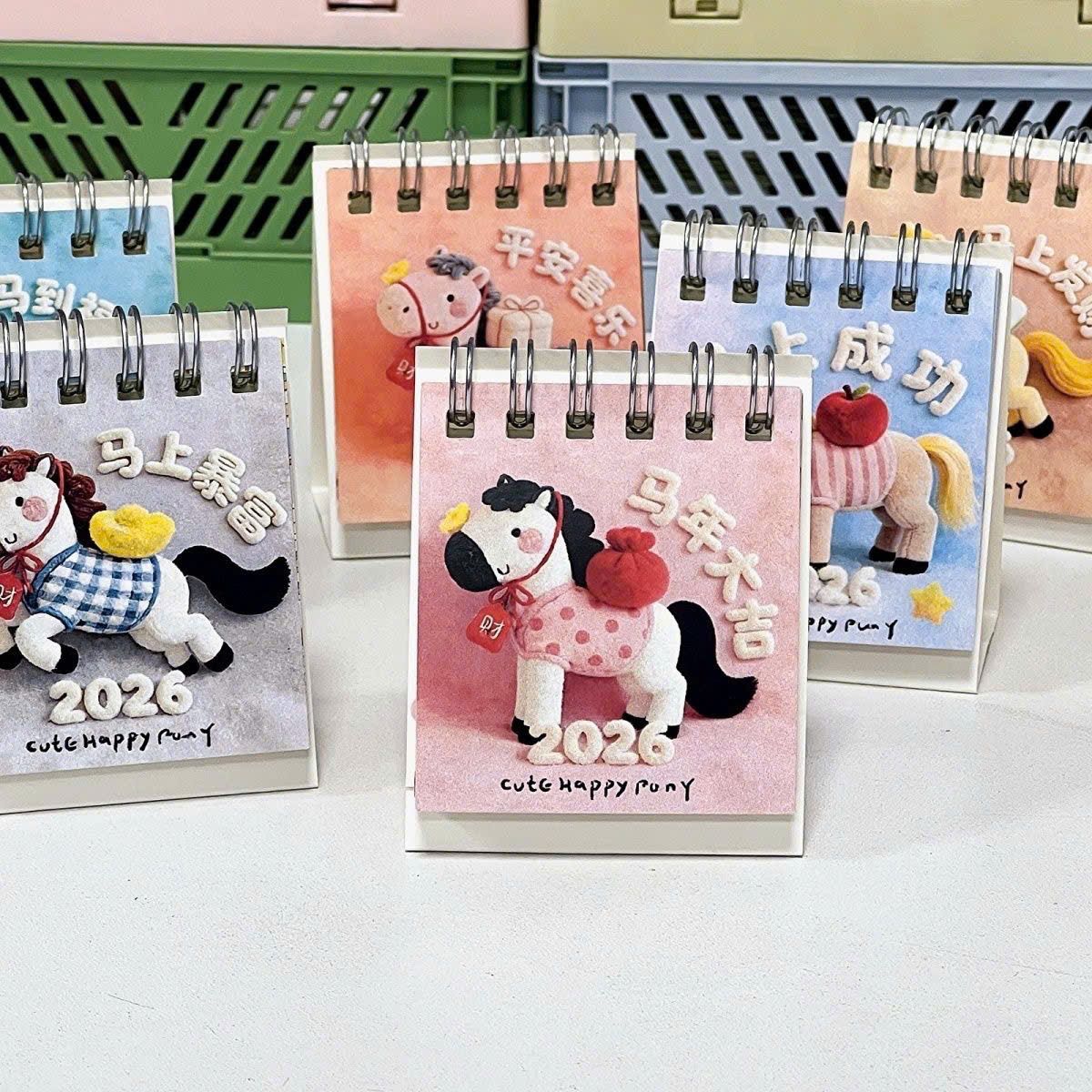  Lịch Để Bàn Năm Mới 2026 