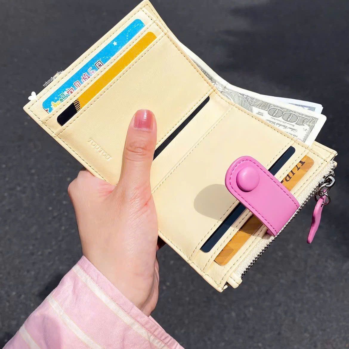  Ví Tiền Da Nhỏ Gọn 