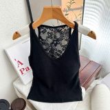  Áo Lót Nữ Cổ Yếm Lưới Ren Có Đệm Ngực 