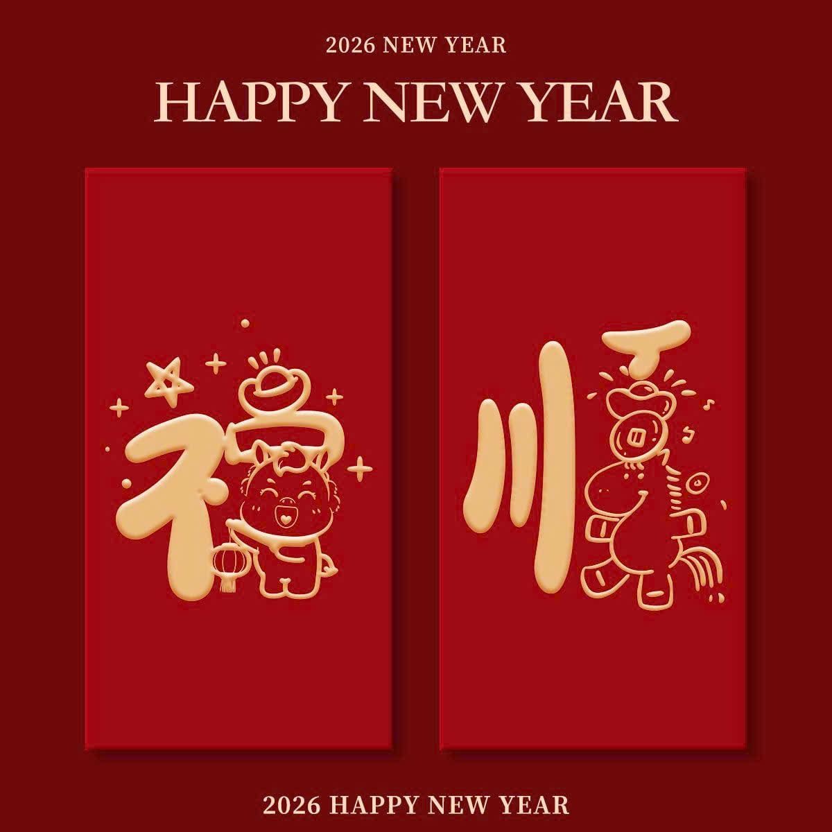  Set Bao Lì Xì Năm Mới 