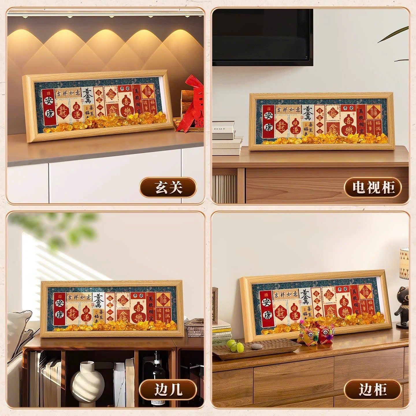  Khung Tranh Mini Trang Trí Chiêu Tài 