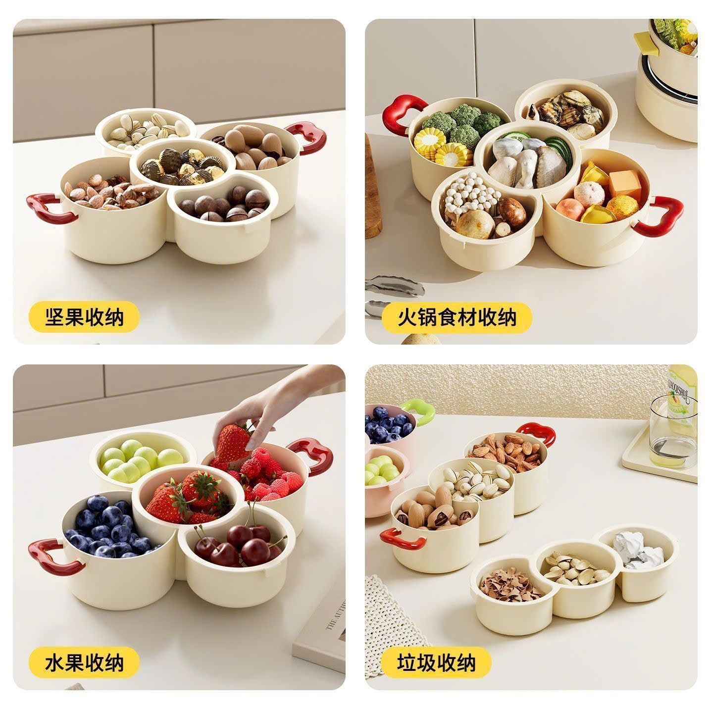  Khay Đựng Thực Phẩm Đa Năng 