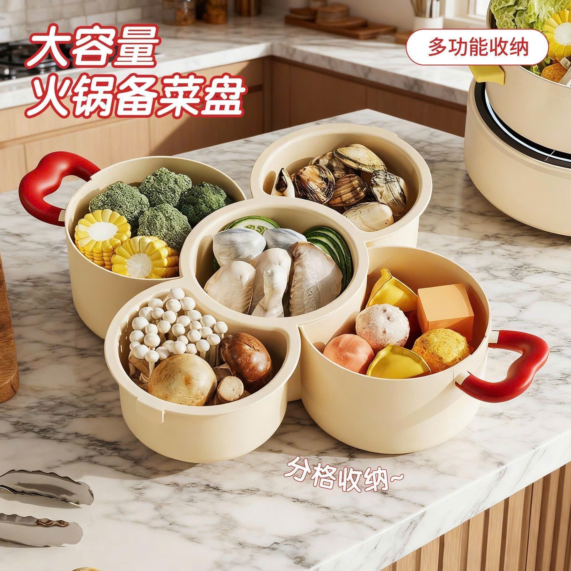  Khay Đựng Thực Phẩm Đa Năng 