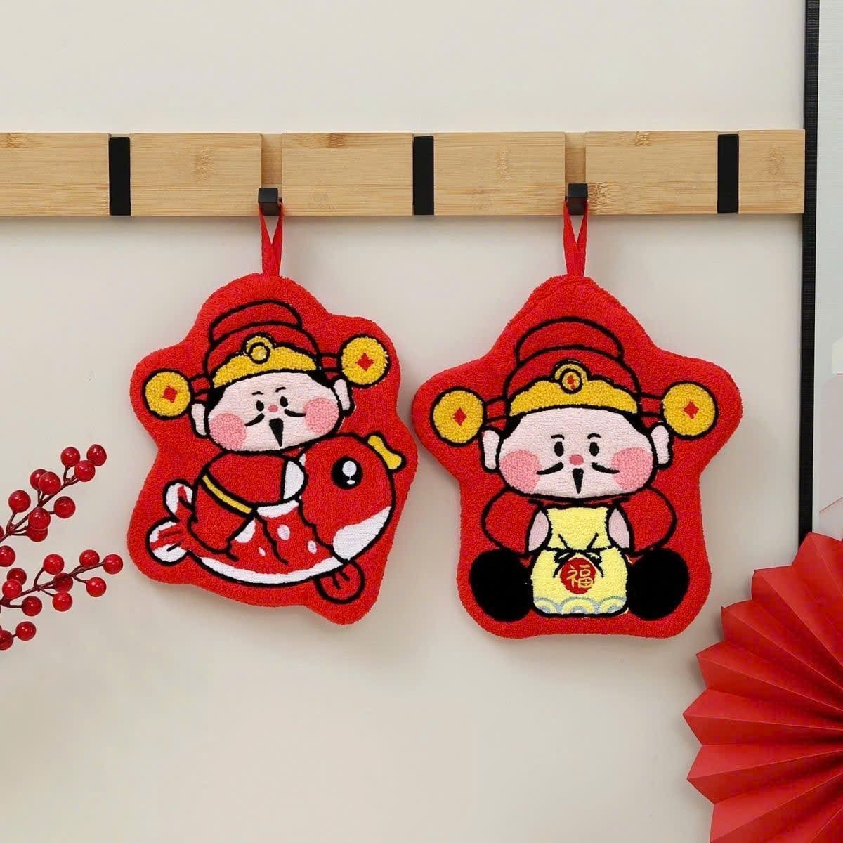  Set 4 Khăn Thần Tài 