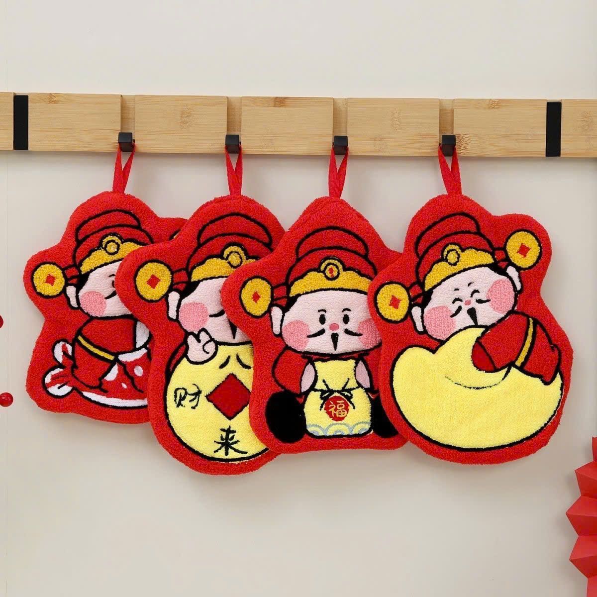  Set 4 Khăn Thần Tài 