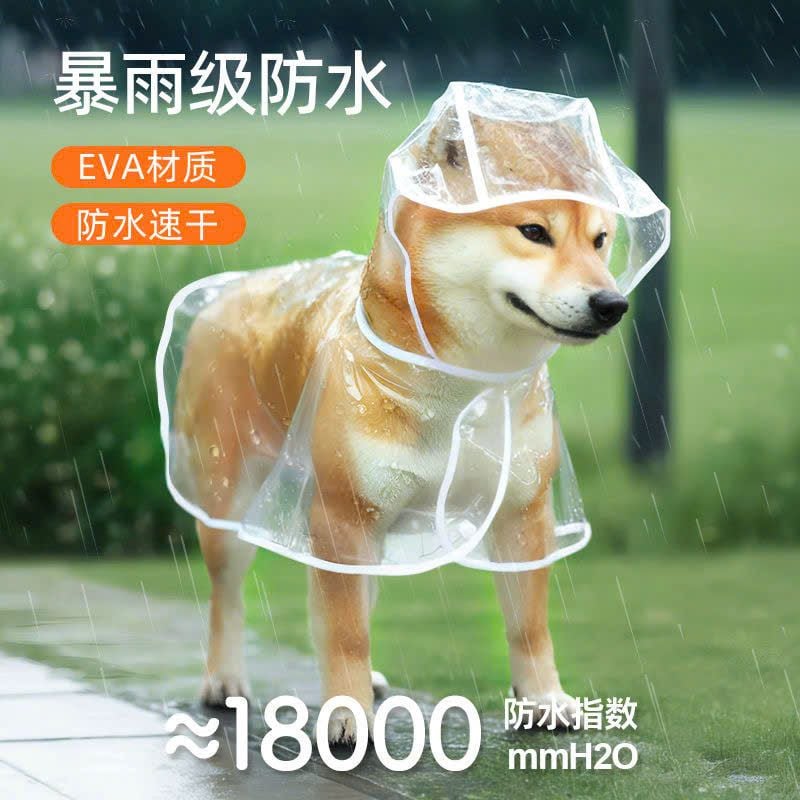  Áo Mưa Chó, Mèo Thú Cưng 