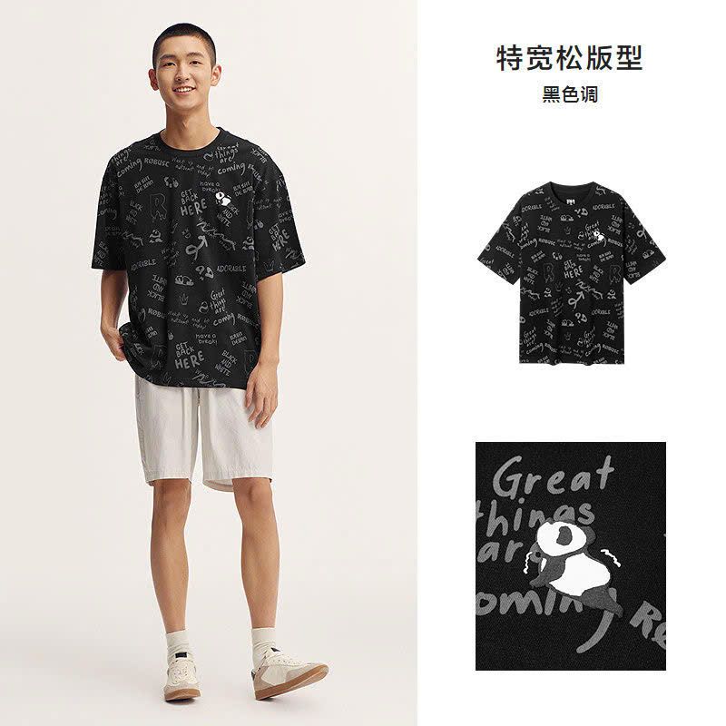  Áo Thun Unisex Mùa Hè Tay Lỡ 