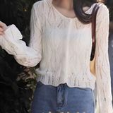  Áo Khoác Len Nữ Có Mũ 