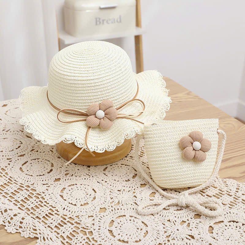  Nón Vành Bé Gái Bèo Kết Hoa 