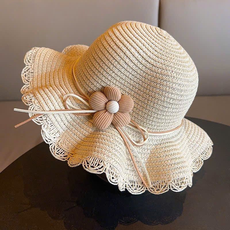  Nón Vành Bé Gái Bèo Kết Hoa 