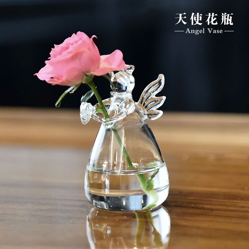  Bình Hoa Thiên Thần Trong Suốt 