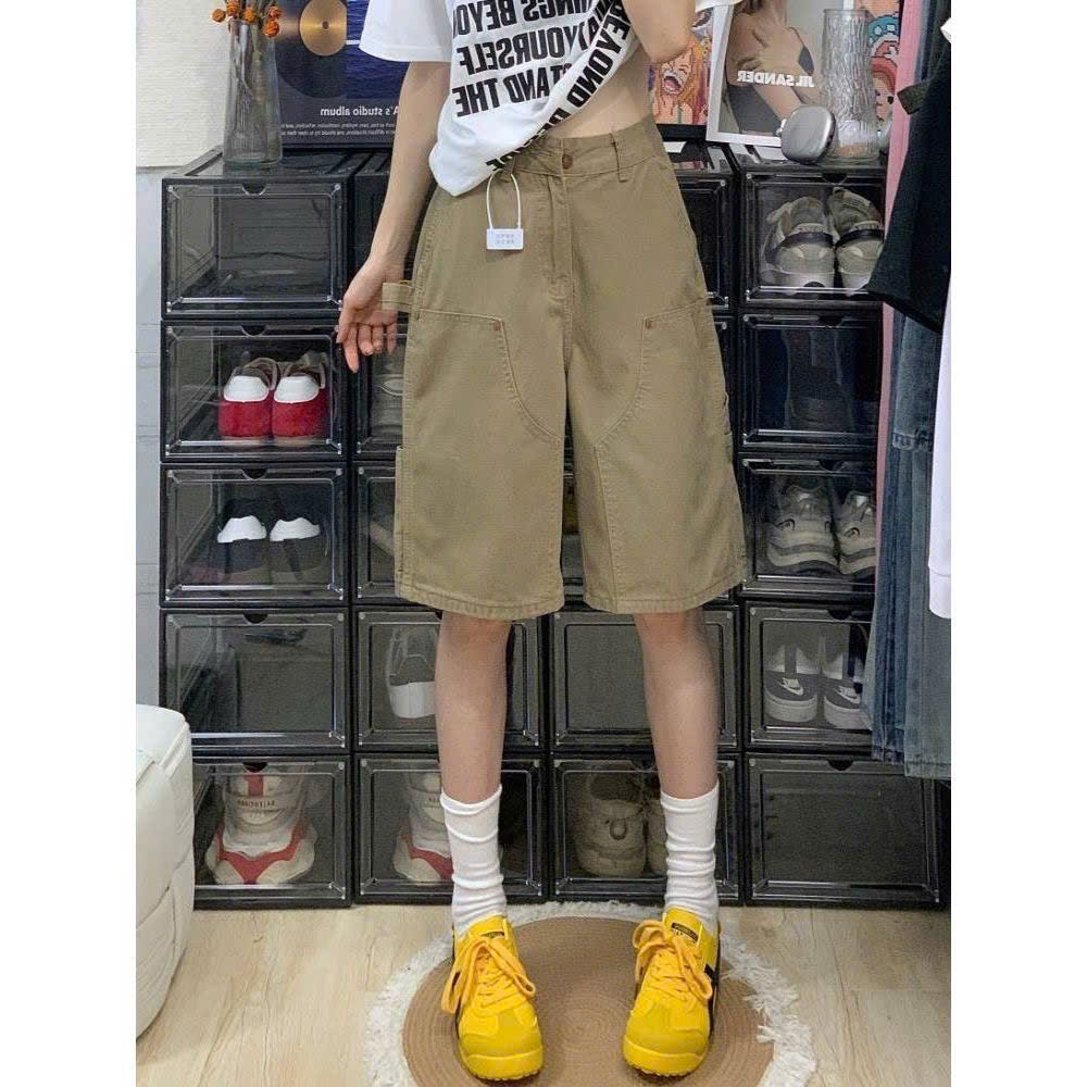  Quần Short Nâu Kaki 