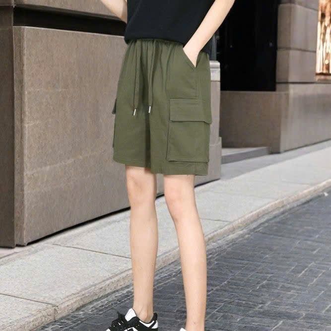  Quần Short Lửng Túi Hộp Thời Trang 