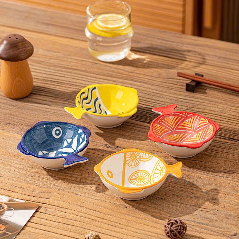  Bộ 6 Chén Chấm Con Cá Độc Lạ 