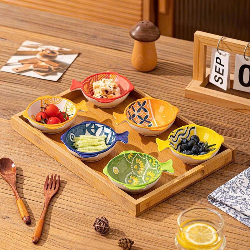  Bộ 6 Chén Chấm Con Cá Độc Lạ 