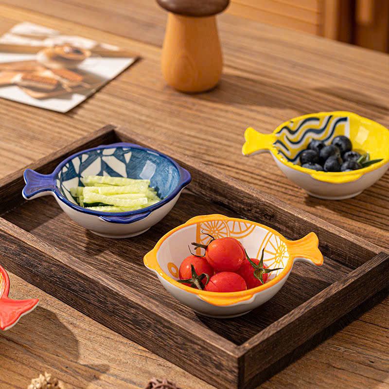  Bộ 6 Chén Chấm Con Cá Độc Lạ 