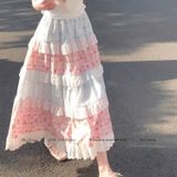  Chân Váy Xếp Ly Dài Nhiều Tầng 