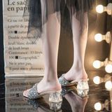  Guốc Bản Ngang Đính Đá Sang Chảnh 